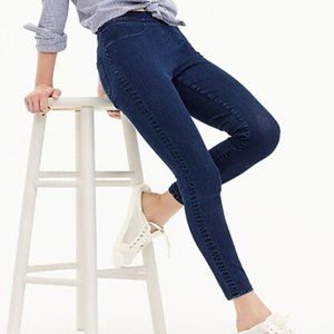 J.Crew Pull-on Toothpick Jean in Indigo Women Size 29T